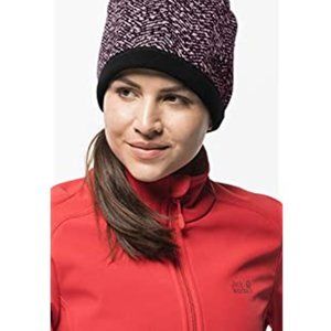 Jack Wolfskin Windproof Fleece Beanie Hat - Medium